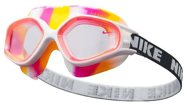 Máscara de natación Nike Swim Expanse Naranja para niños