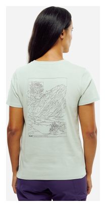 T-Shirt Millet Cimaï Collab Vert Femme