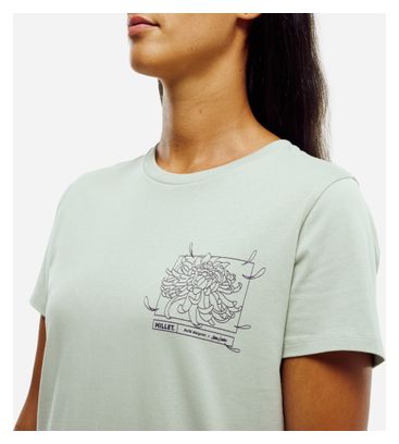 T-Shirt Millet Cimaï Collab Vert Femme