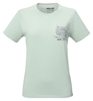 T-Shirt Millet Cimaï Collab Vert Femme