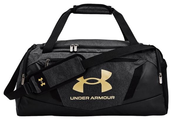 Black and gold duffle bag sale