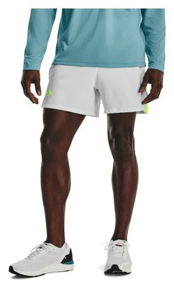 Under Armour Launch Elite 5in Grey Shorts