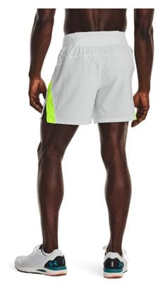 Under Armour Launch Elite 5in Grey Shorts
