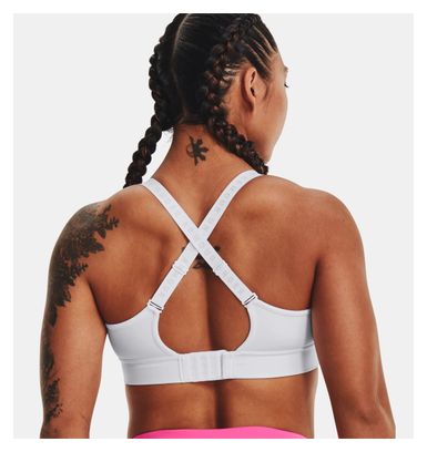 Brassière Femme Under Armour Infinity Med Covered Blanc