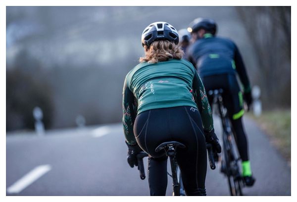 Cuissard Long Velo Avec Bretelless Avec Peau Rogelli Liona Femme