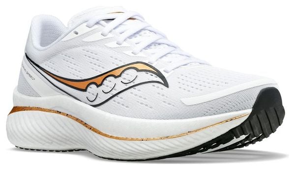 Chaussures de Running Saucony Endorphin Speed 3 Blanc Or