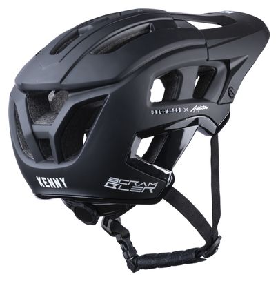 Kenny Scrambler Kid Helm Zwart