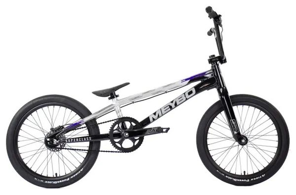 Meybo Superclass 20" BMX Race Bike - Black/Gray/Purple 2026