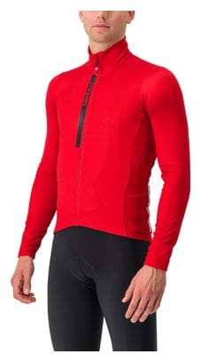 Castelli Entrata Thermal Long Sleeve Jersey Red