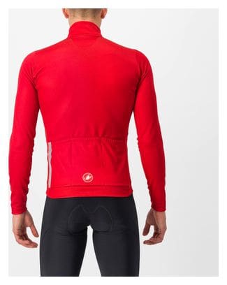 Castelli Entrata Thermal Long Sleeve Jersey Red