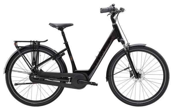 Vélo de Ville Électrique Trek District+ 2 Lowstep Shimano Nexus 7V 400Wh 27.5'' Noir 2025