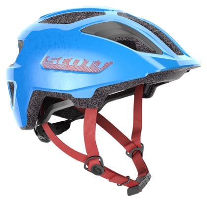 Scott Spunto Junior Casco Blu