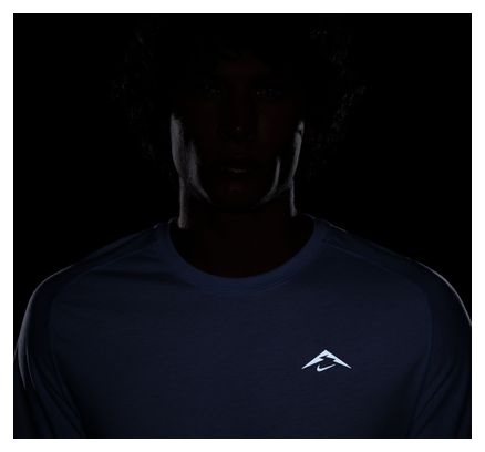 Maillot de manga corta Nike Dri-Fit ADV Solar Chase Azul, hombre