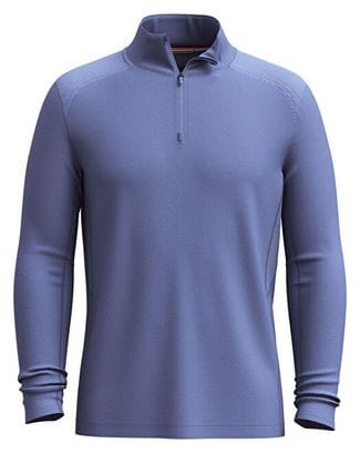 T-Shirt Technique Manches Longues Homme Smartwool Active 1/4 Zip Bleu