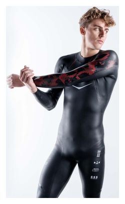 Combinaison néoprène Z3rod Flex Noir/Rouge Homme