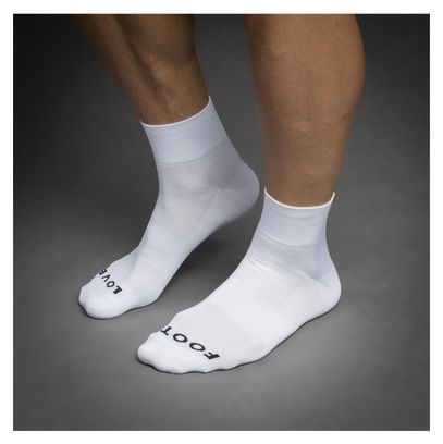 Chaussettes GripGrab Lightweight SL Short Blanc