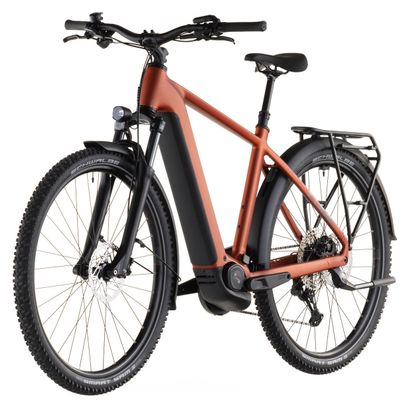 Cube Nuride Hybrid Pro 600 Electric Trekking Bike Shimano Deore/Deore XT  12S 600 Wh 29'' Chilli Red Orange 2026 | Alltricks.com