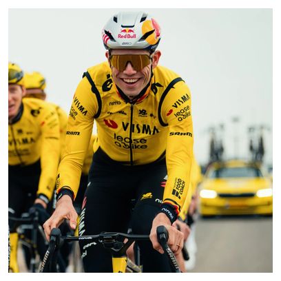 Gilet Coupe-Vent Sans Manches Team Visma | Lease a Bike Jaune 2026