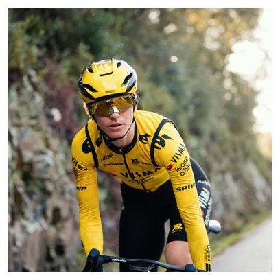 Gilet Coupe-Vent Sans Manches Team Visma | Lease a Bike Jaune 2026