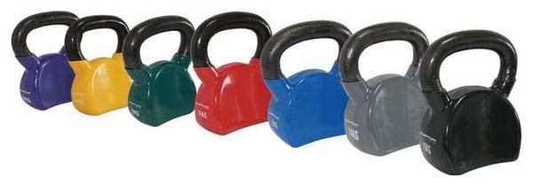 TUNTURI Kettlebell vinyle 4kg jaune