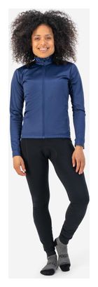 Maillot Manches Longues Velo Rogelli Core - Femme - Bleu foncé
