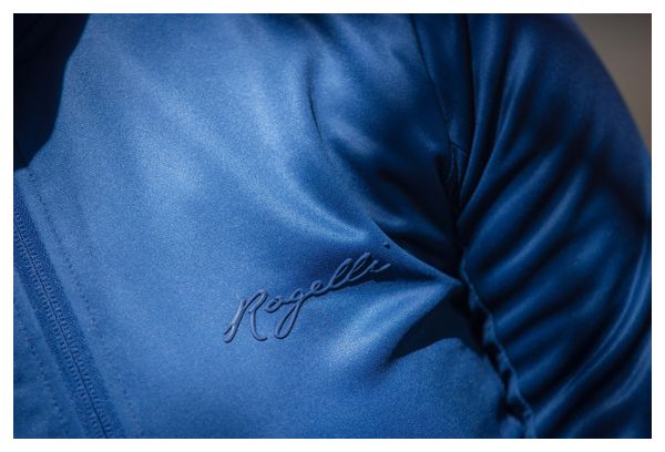 Maillot Manches Longues Velo Rogelli Core - Femme - Bleu foncé