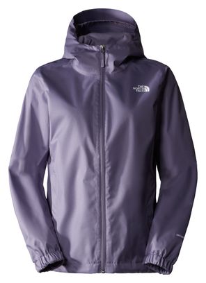 Chaqueta impermeable The North Face Quest para mujer, color morado