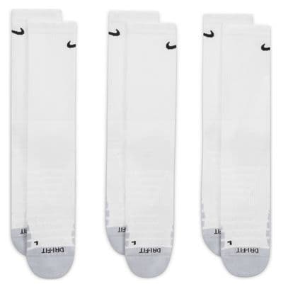 Nike Everyday Max Cushion Crew Calcetines Unisex (x3) (3 Pares) Blanco