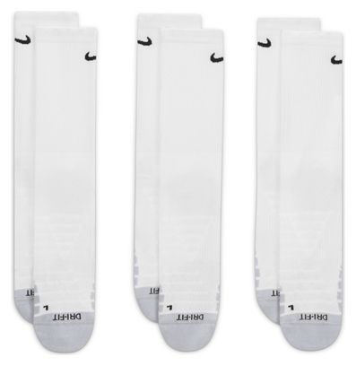 Socks x3 Unisex Nike Everyday Max Cushion Crew 3 Pairs White Alltricks