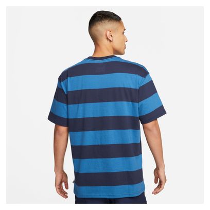 Tee-shirt Nike SB Stripe Bleu