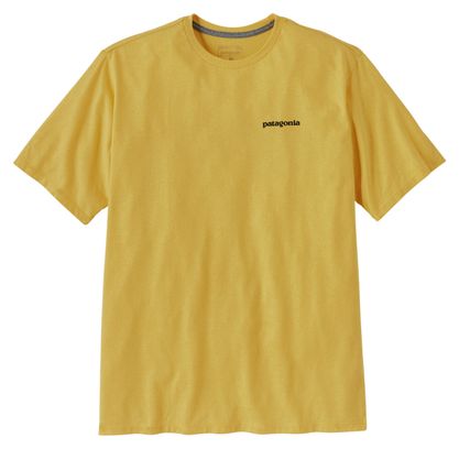 T-Shirt Patagonia P-6 Logo Responsibili-Tee Yellow