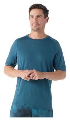 T-Shirt Manches Courtes SmartWool Active Ultralite Bleu Homme