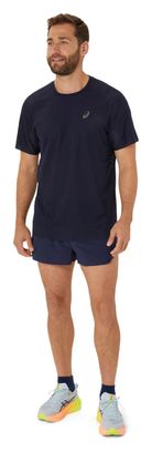 Asics Metarun Bleu Homme short sleeve jersey