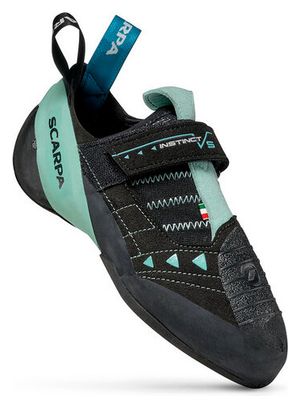 Chausson d'Escalade Femme Scarpa Instinct VS Noir/Bleu