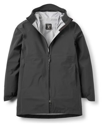 RAB Firewall Women's Waterproof Parka - Black 