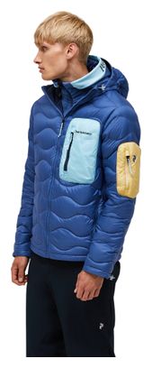 Peak Performance Helium Utility Hoody Daunenjacke für Herren, blau