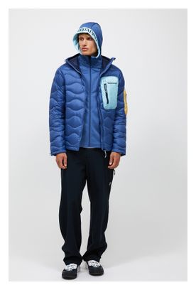 Peak Performance Helium Utility Hoody Daunenjacke für Herren, blau
