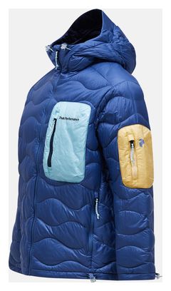 Peak Performance Helium Utility Hoody Daunenjacke für Herren, blau