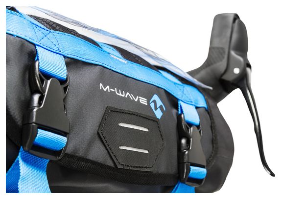 Borsa da manubrio M Wave Rough Ride Front 10L Nero / Blu