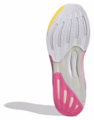 Chaussures Running adidas Supernova Rise Blanc/Rose/Orange Homme