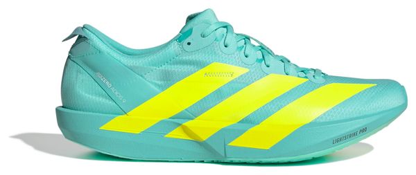 Adidas Adizero Adios 9 hardloopschoenen blauw/geel heren