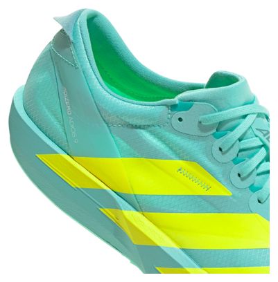 Adidas Adizero Adios 9 hardloopschoenen blauw/geel heren