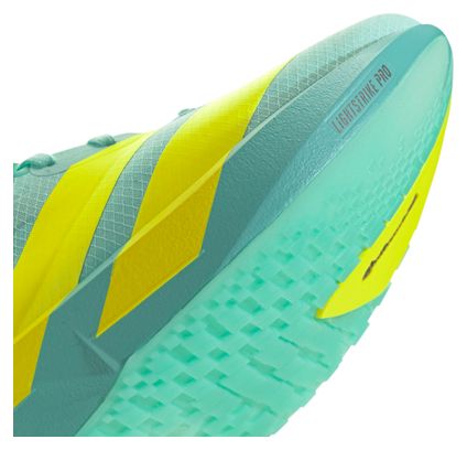 Adidas Adizero Adios 9 hardloopschoenen blauw/geel heren