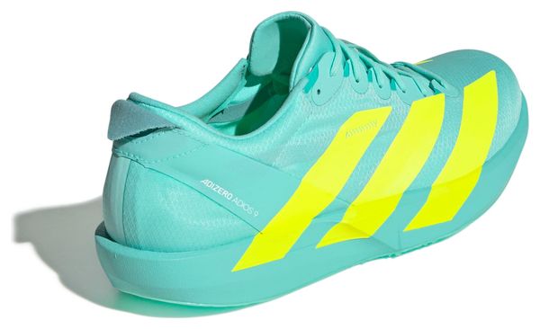 Adidas Adizero Adios 9 hardloopschoenen blauw/geel heren