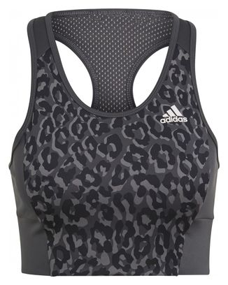 Brassière femme adidas Aeroready Designed 2 Move Leopard Imprimé