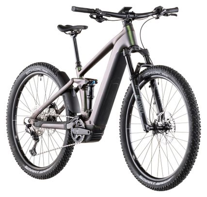 VTT Électrique Tout-Suspendu Cube Stereo Hybrid One22 SLX 800 12V 800 Wh Bosch 120 Nm 29'' Vert Stellar 2026