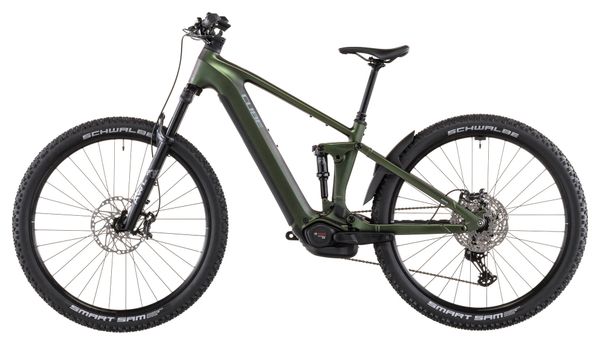 VTT Électrique Tout-Suspendu Cube Stereo Hybrid One22 SLX 800 12V 800 Wh Bosch 120 Nm 29'' Vert Stellar 2026