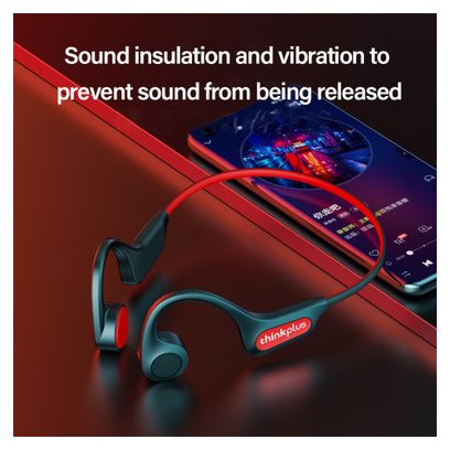 Lenovo X3Pro écouteurs conduction osseuse Bluetooth (noir)