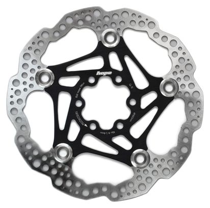 HOPE schwimmend gelagerte Bremsscheibe Schwarz