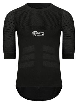 Maillot de Corps Manche Courte SpatzWear Race Layer Noir